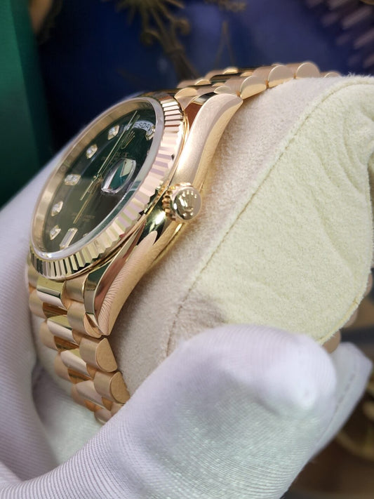 Rolex Day-Date 40mm Men’s Luxury Watch – Green Dial