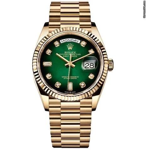 Rolex Day-Date 40mm Men’s Luxury Watch – Green Dial